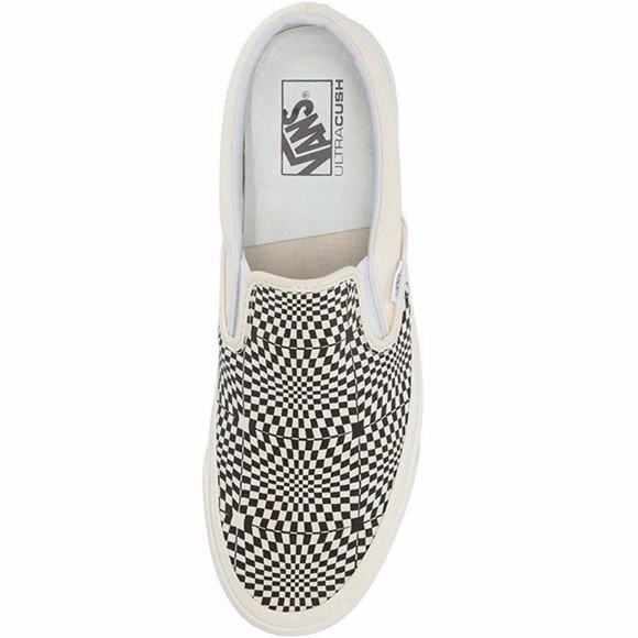 NEW Men’s VANS Slip-On 98 DX Warp Checker Shoes - Picture 3 of 8